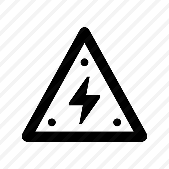 Electricity High Voltage Electrical Shock Hazard Warning Sign Electric preview