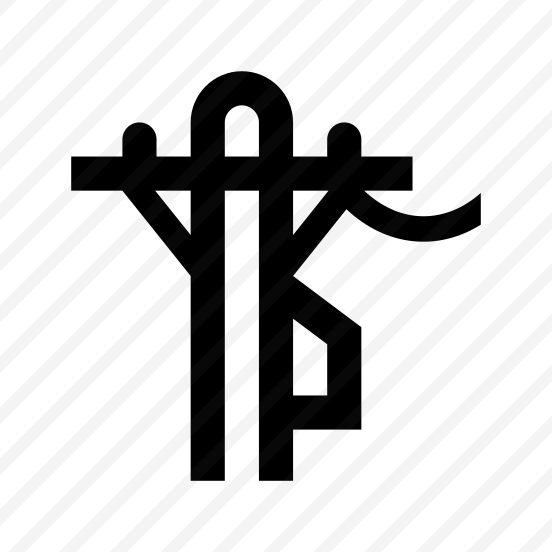 Electricity Power Line Electric Wires High Voltage Powerline Wire Cable Tower Supply Pole Pylon Station Distribution Generator Network Current Infrastructure Four preview