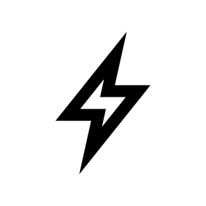 Lightning Icon Symbol Vector Ui icon