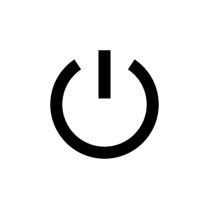 Power Icon Symbol Vector Ui icon