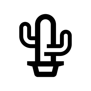 Cactus Cinco De Mayo Two One icon