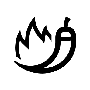 Chili Pepper Hot Flame Cinco De Mayo Two Five icon