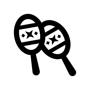 Maracas Cinco De Mayo One icon