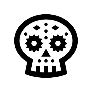Skull Sugar Calavera Cinco De Mayo Four icon