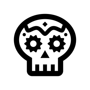 Skull Sugar Calavera Cinco De Mayo Four Five icon