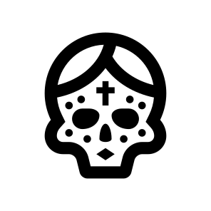 Skull Sugar Calavera Cinco De Mayo Four One icon