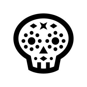 Skull Sugar Calavera Cinco De Mayo Four Three icon