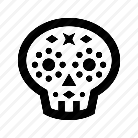 Skull Sugar Calavera Cinco De Mayo Four Three preview