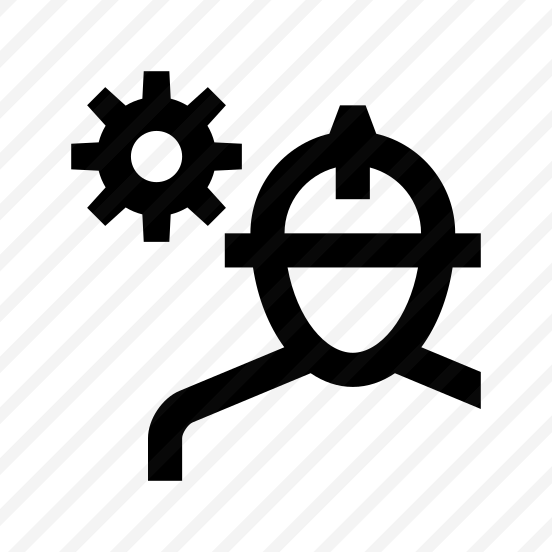 Construction Engineer Builder Man Icon preview