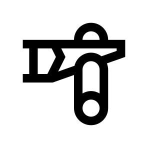 Construction Saw Cut Icon Symbol icon