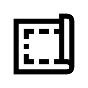 Drawing Plan Scheme Roll Paper Blueprint icon