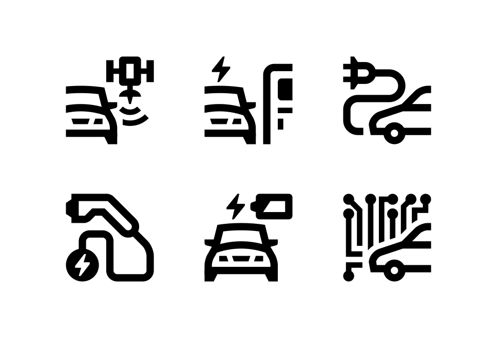 Electric Vehicles Large Set Preview