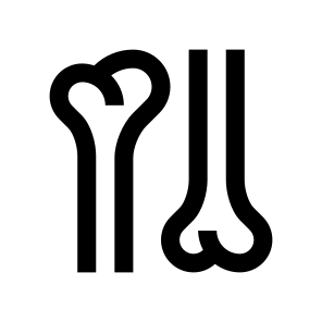 Anatomy Bones Skeleton Icon Symbol icon
