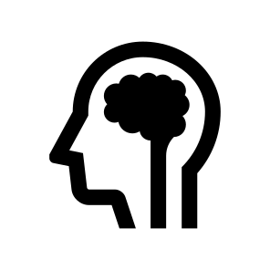 Anatomy Brain Head Three Icon icon