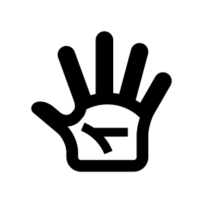 Anatomy Hand Fingers Icon Symbol icon