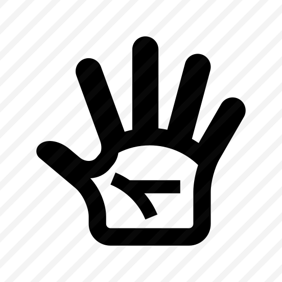 Anatomy Hand Fingers Icon Symbol preview