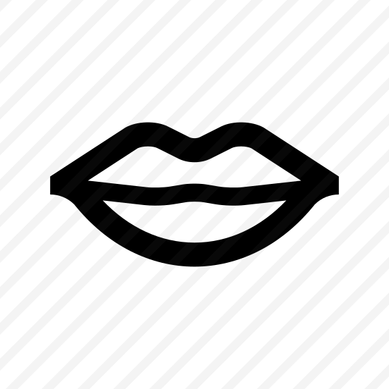 Anatomy Lips Mouth One Icon preview