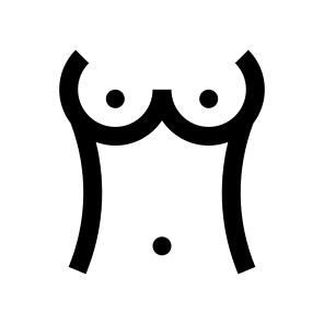 Body Woman Icon Symbol Vector icon