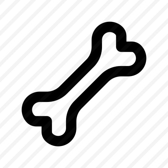 Bone Icon Symbol Vector Ui preview