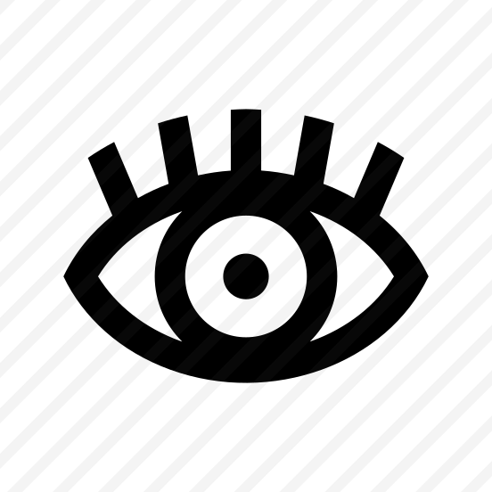 Eye Pupil Eyelash Optic Icon preview