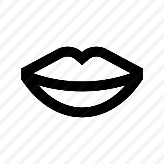 Lips Icon Symbol Vector Ui preview