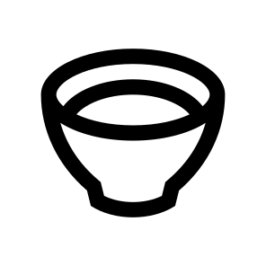 Dinnerware Bowl Plate Tableware Crockery Dish icon
