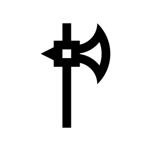 Axe Ancient Ax Poleaxe Steel Arms Weapon Five icon