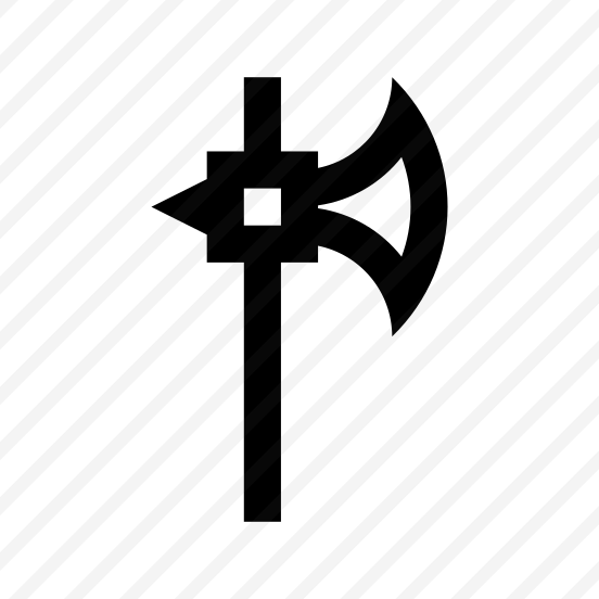 Axe Ancient Ax Poleaxe Steel Arms Weapon Five preview
