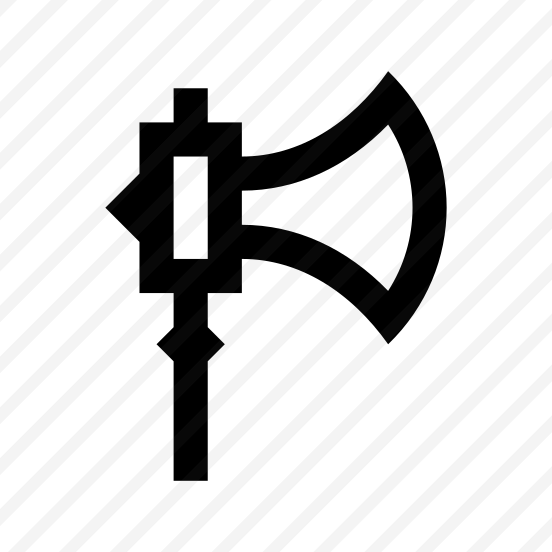 Axe Ancient Ax Poleaxe Steel Arms Weapon Three preview