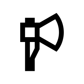 Axe Ax Lumberjack Chopping Wood Five icon