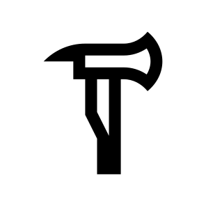 Axe Ax Lumberjack Chopping Wood Three icon