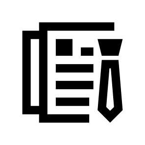 Business Documents Files Finance Tie Necktie Line icon