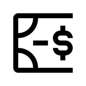 Money Dollar Bank Note Icon icon