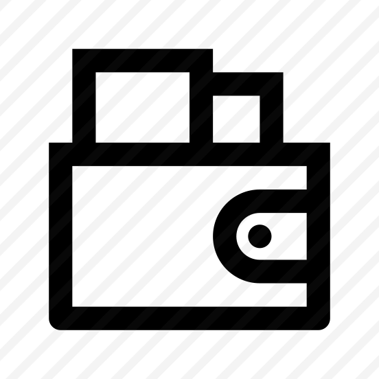 Purse Money Icon Symbol Vector preview