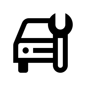 Auto Car Repair Icon Symbol icon