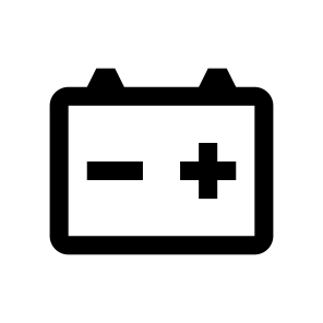 Battery Accumulator Icon Symbol Vector icon