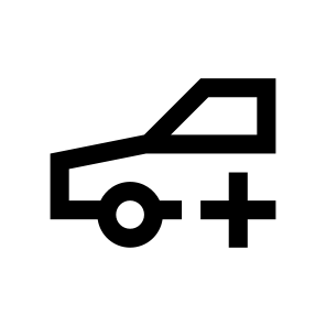 Car Auto Vehicle Add Create Plus icon