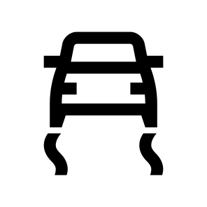Car Auto Vehicle Drift Skidding Road Slippy icon
