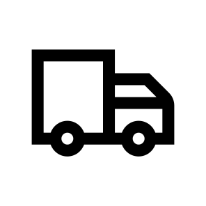 Car Delivery Icon Symbol Vector icon