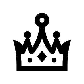 Crown Royal King Luxury Queen Monarch Gold Imperial Jewelry Medieval One icon
