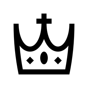 Crown Royal King Luxury Queen Monarch Gold Imperial Jewelry Medieval One Eight icon