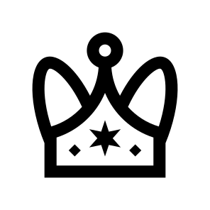 Crown Royal King Luxury Queen Monarch Gold Imperial Jewelry Medieval One Four icon
