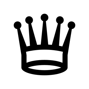 Crown Royal King Luxury Queen Monarch Gold Imperial Jewelry Medieval One Two icon