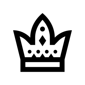 Crown Royal King Luxury Queen Monarch Gold Imperial Jewelry Medieval One Zero icon