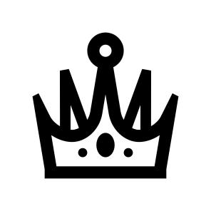 Crown Royal King Luxury Queen Monarch Gold Imperial Jewelry Medieval Three One icon