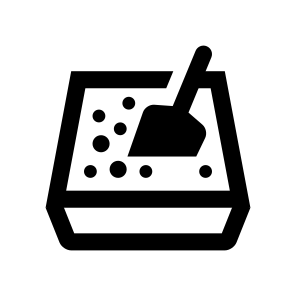 Animal Cats Cat Litter Box Toilet icon