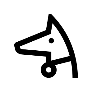 Animal Dog Pet Line Icon icon