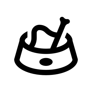 Animal Dogs Dog Bowl Nutrition icon