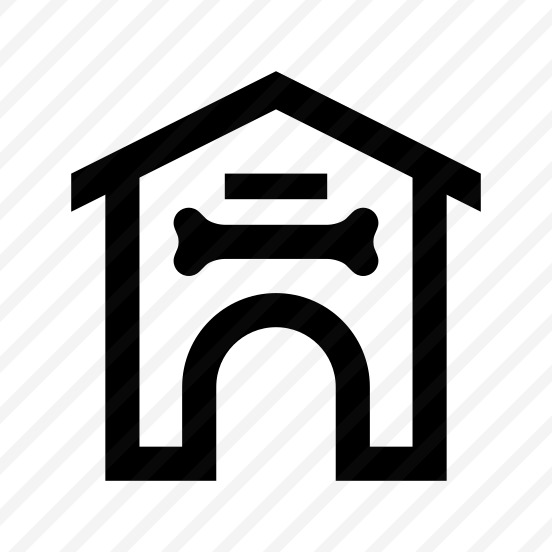 Animal Dogs Doghouse Housing Icon preview