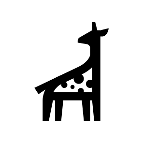 Animal Giraffe Savannah Africa Icon icon
